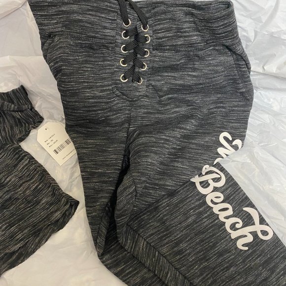 2-piece Myrtle Beach wear cropped hoodie and pants - Picture 2 of 5